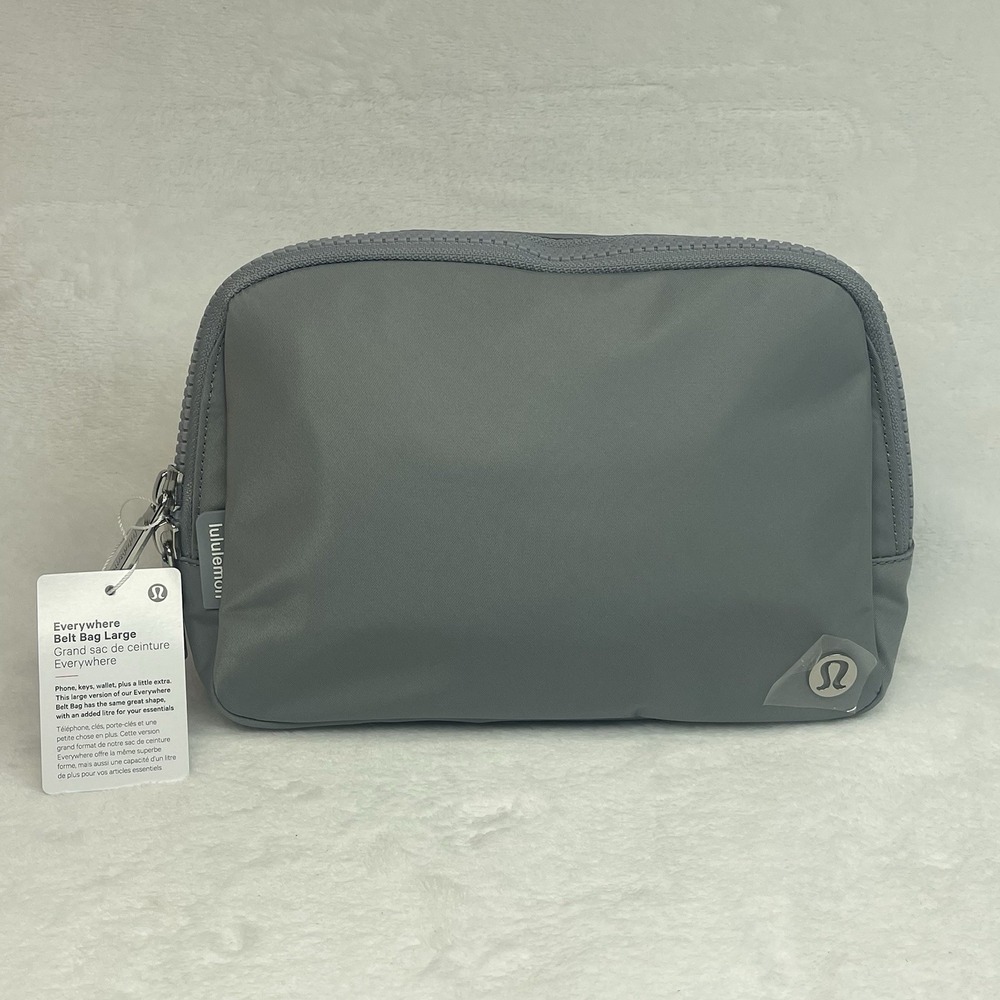 Lululemon Everywhere Belt Bag Large 2L Gray Crossbody Sling NWT
